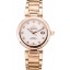 Knockoff Omega DeVille Ladymatic Rose Gold Stainless Steel Strap White Dial