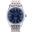 Knockoff Omega Swiss DeVille Stainless Steel Bezel Blue Dial 7602
