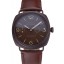 Knockoff Panerai Luminor Marina Militare Purple Stainless Steel Bezel Brown Bracelet 622321