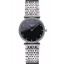 Longines La Grande Classique Stainless Steel Black Dial Diamond Bezel Homme 622107