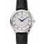 Omega De Ville Prestige Small Seconds Silver Dial Stainless Steel Case Black Leather Strap