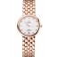 Omega De Ville Prestige White Dial With Diamonds Rose Gold Case And Bracelet