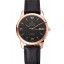 Omega Seamaster Master Co-Axial Black Dial Black Leather Bracelet 1453858