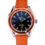 Omega Seamaster Planet Ocean Co-axial Orange Case Black Dial 98100