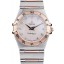 Omega Swiss Constellation Jewelry Rose Gold Case White Dial 98120