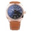 Panerai Radiomir Rose Gold Case Black Dial Brown Leather Strap 98136