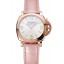 Panerai Radiomir White Dial Rose Gold Case Pink Leather Strap 1453802