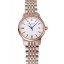 Patek Philippe Calatrava Ladies White Dial Blue Numerals Rose Gold Case Two Tone Bracelet 1453830