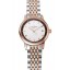 Patek Philippe Calatrava Ladies White Dial Rose Gold Case Two Tone Bracelet 1453832