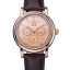 Patek Philippe Geneve Grand Complications Rose Dial Rose Gold Bezel Brown Leather Band 622152