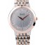 Piaget Traditional Rose Gold Case Double Studded Minute Markers Silver Dial