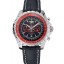 Replica Breilting Bentley Supersports Black And Red Dial Black Leather Bracelet 622430