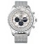 Replica Breitling Navitimer Stainless Steel Strap Beige Dial