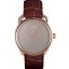 Replica Hermes Classic Croco Leather Strap Silver Dial 801395