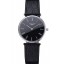 Replica Longines La Grande Classique Black Dial Black Leather Band Homme 622131