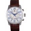 Replica Luxury Montblanc Flyback Brown Leather Band 621626
