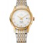 Replica Omega De Ville White Dial Gold Case Two Tone Bracelet 1453785