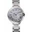 Replica Swiss Cartier Ballon Bleu White Dial Stainless Steel Case Steel Bracelet 622672