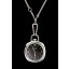 Replica Swiss Panerai Luminor Pocket Watch Black Dial Stainless Steel Case And Chain 1453743