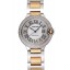 Replica Top Swiss Cartier Ballon Bleu 40 MM Diamond Dial Diamond Case Gold And Staineless Steel Bracelet 1453887