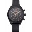 Replica Tudor Fastrider Black Shield Black Dial Gold Markings Black Case Black Rubber Strap