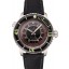 Swiss Blancpain 500 Fathoms GT Carbon Fiber Dial Stainless Steel Case Black Canvas Strap