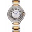 Swiss Cartier Ballon Bleu 46 MM Diamond Dial Diamond Case Gold And Staineless Steel Bracelet 1453886
