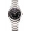 Swiss Longines Master Black Dial Roman Numerals Hour Markers Stainless Steel Bracelet 1453933