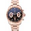 Tag Heuer Grand Carrera Rose Gold Bracelet Black Dial 801438
