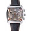 Tag Heuer Monaco 24 Calibre 36 Chronograph Gold And Beige Dial Black Leather Strap 622274