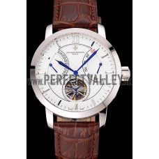 Best Quality Replica Vacheron Constantin Luxury Leather Watch 80228