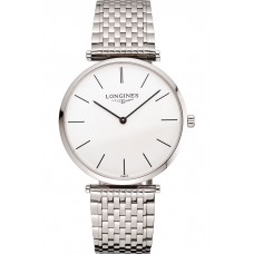 Best Swiss Longines Grande Classique White Dial Stainless Steel Case And Bracelet