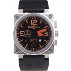 First-class Quality BR01-94 Black-Orange Dial-br25