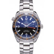 First-class Quality Omega Seamaster Black Dial Stainless Steel Bracelet 622037
