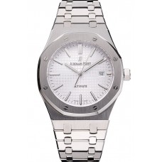 New Swiss Audemars Piguet Royal Oak White Dial Stainless Steel Case And Bracelet