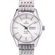 Omega Swiss DeVille Stainless Steel Bezel White Dial 7598