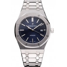 Replica AAA Swiss Audemars Piguet Royal Oak Blue Dial Stainless Steel Case And Bracelet