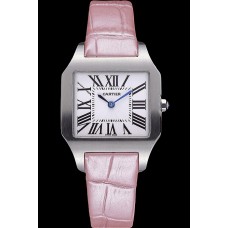 Replica Cartier Santos 100 Polished Stainless Steel Bezel 621922
