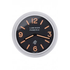 Replica Designer Panerai Luminor Marina Wall Clock Black-Orange 622472
